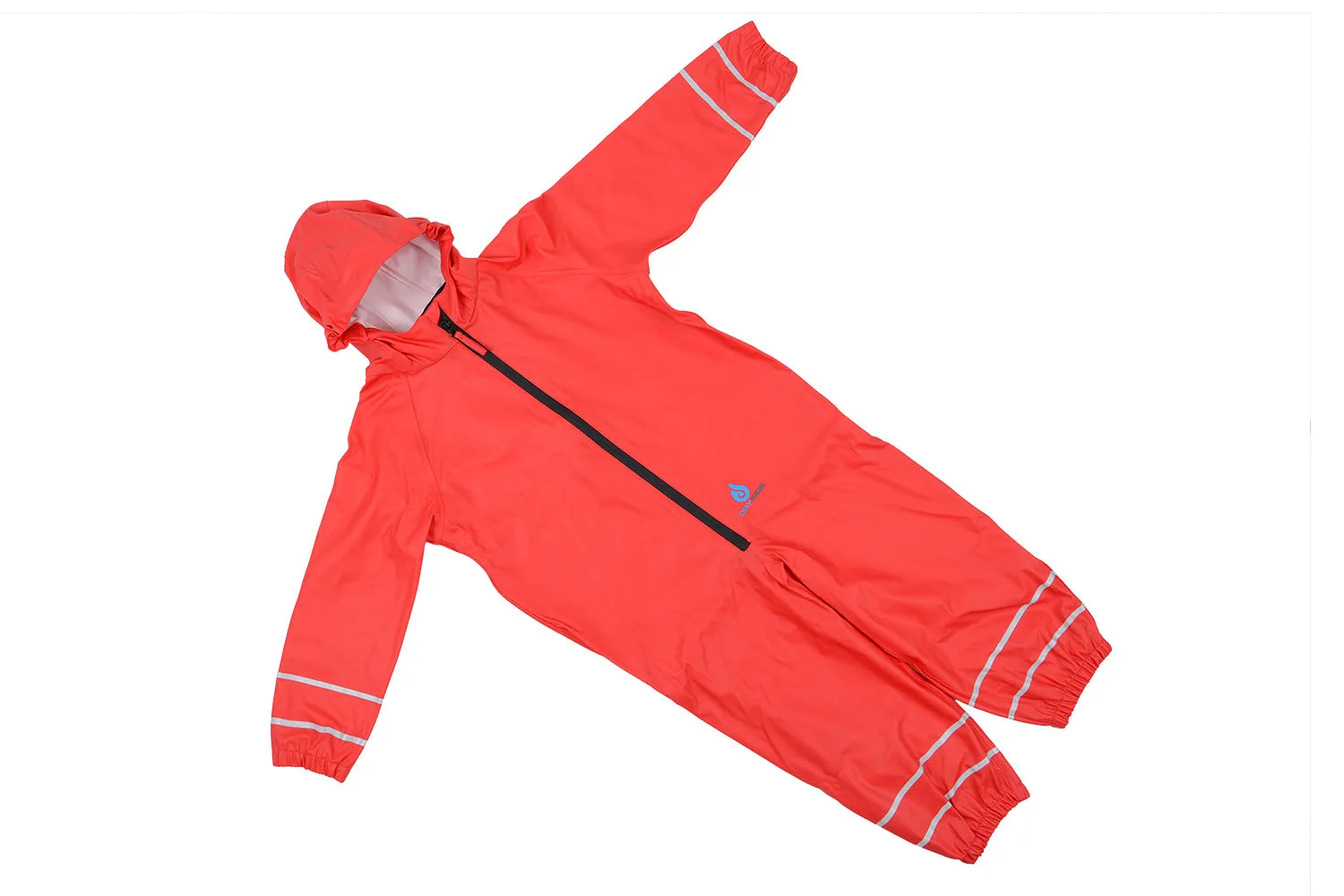 PU Splash Red All in One Rainsuit