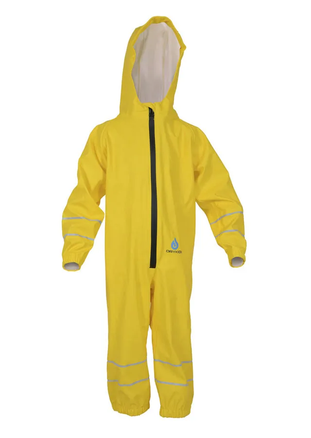 PU Splash Yellow All in One Rainsuit