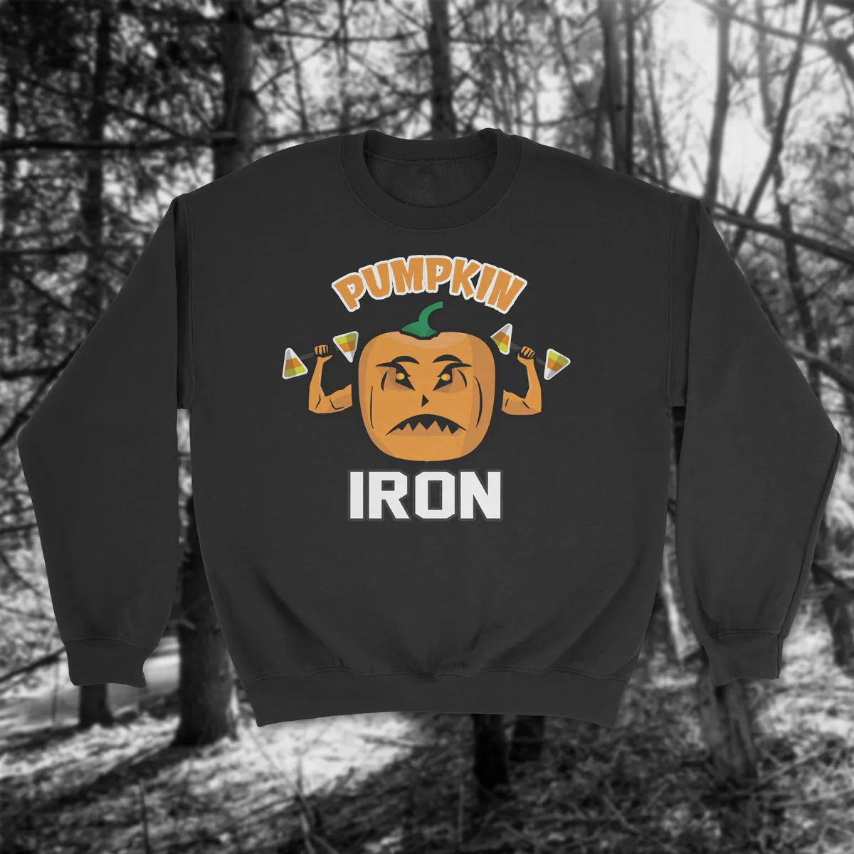 PUMPKIN IRON Unisex Sweatshirt