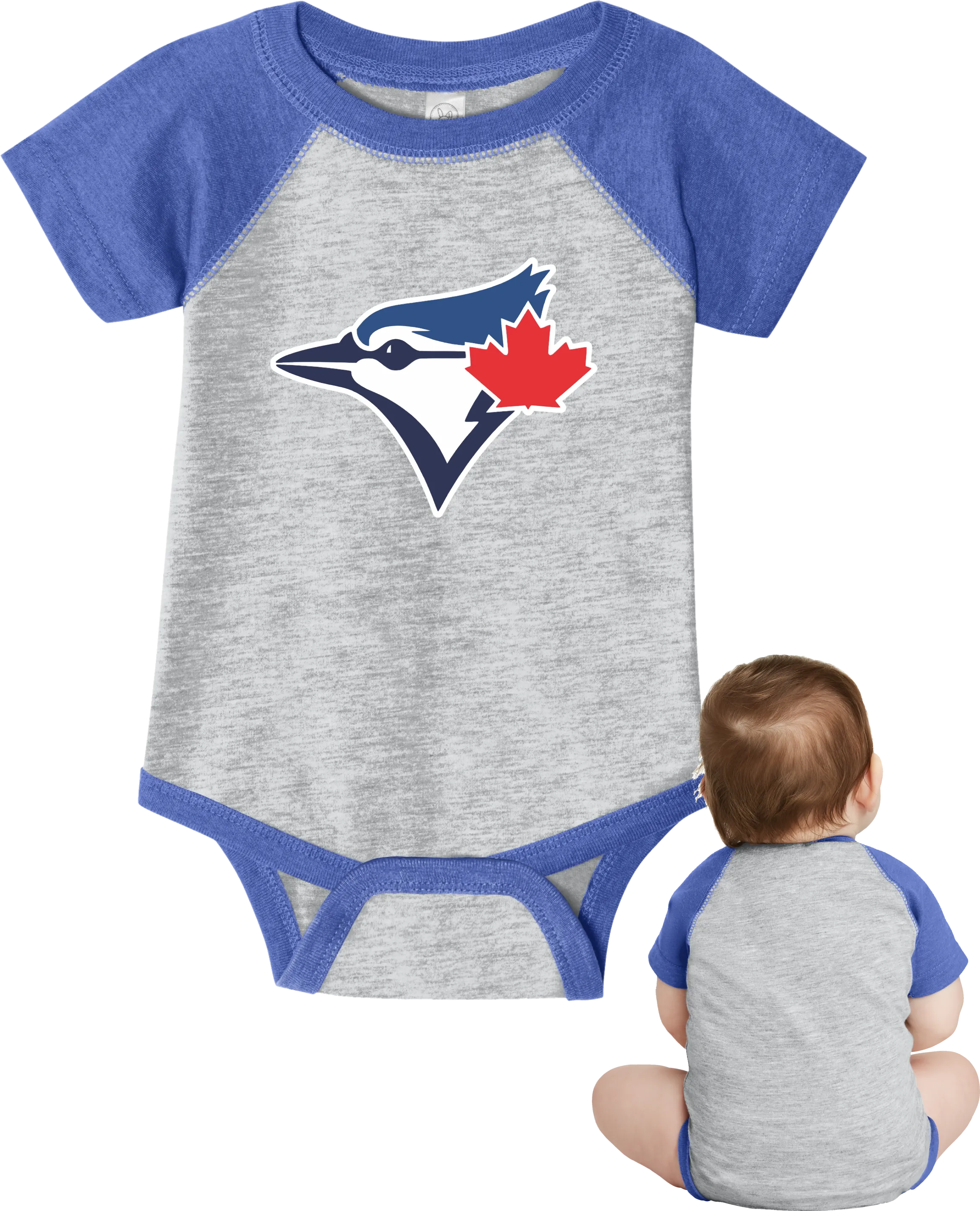 Raglan Onesie - Blue Jays - Baseball