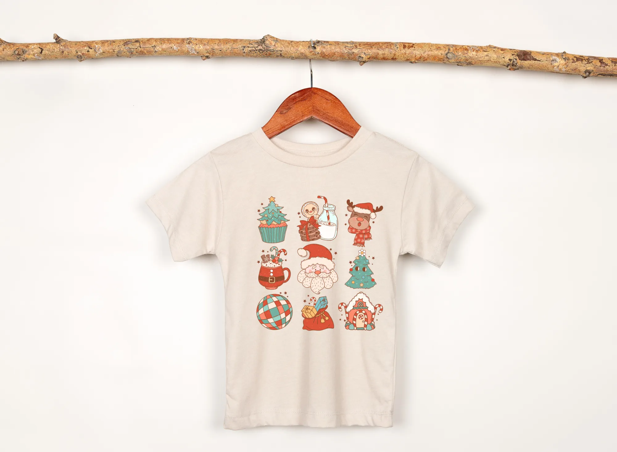 Retro Christmas Shirt for Kids