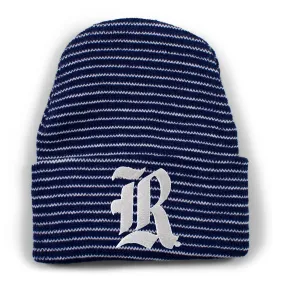 Rice Stripe Knit Cap