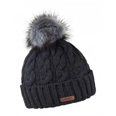 SABBOT Linda Knit Hat (Dark Grey)