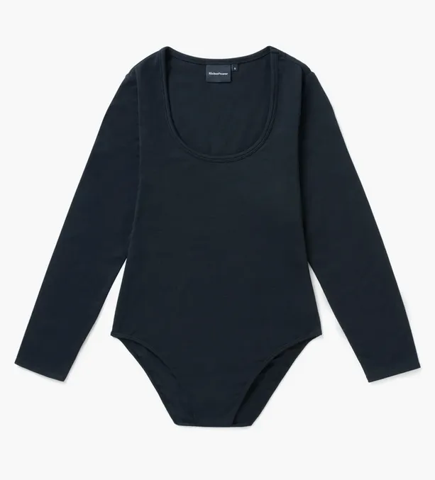 Scoop Long-Sleeve Bodysuit by Richer Poorer (8 Colours!)