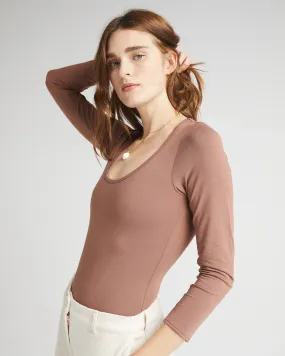 Scoop Long-Sleeve Bodysuit by Richer Poorer (8 Colours!)