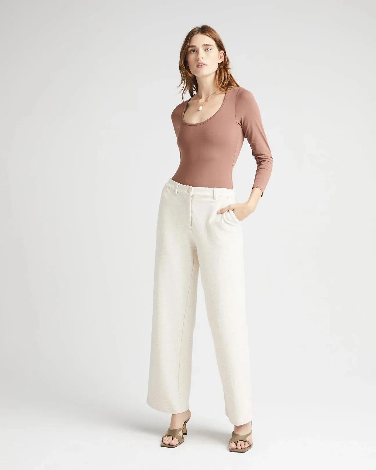 Scoop Long-Sleeve Bodysuit by Richer Poorer (8 Colours!)