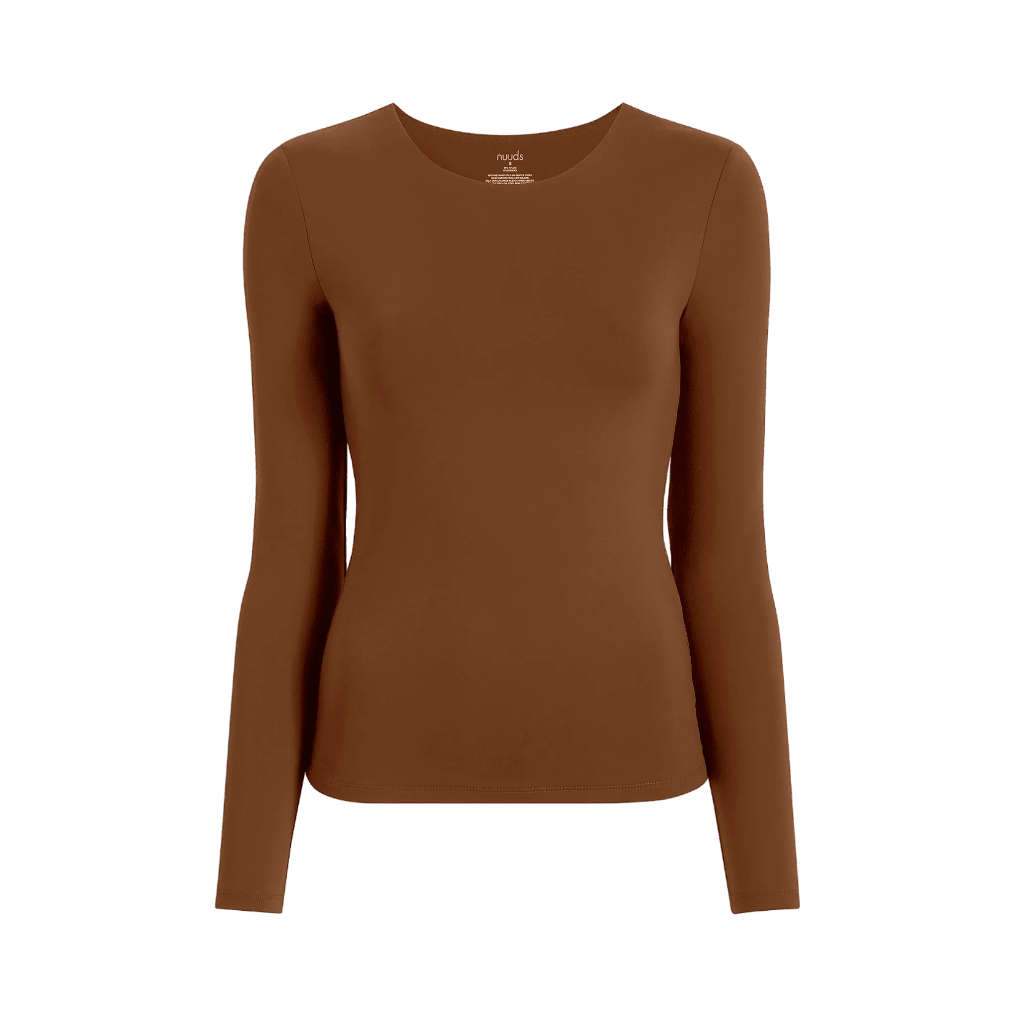 Seamless Long Sleeve Shirt | Chocolate