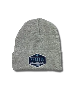 Seattle Patch Knit Hat