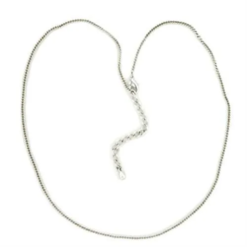 Silver Brass Chain with No Stone for Women Style 8X113