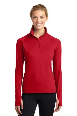 Sport-Tek® Ladies Sport-Wick® Stretch 1/2-Zip Pullover - LST850