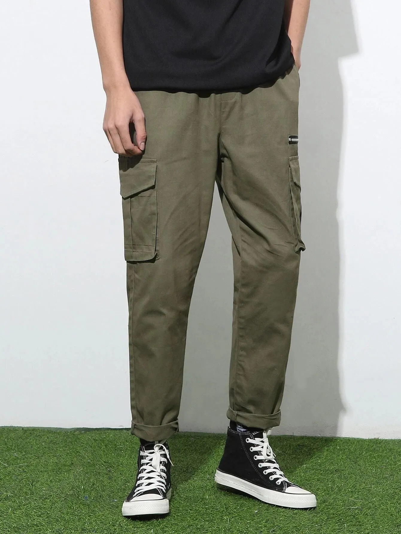 Sprouted Men's Olive Cargo Pant