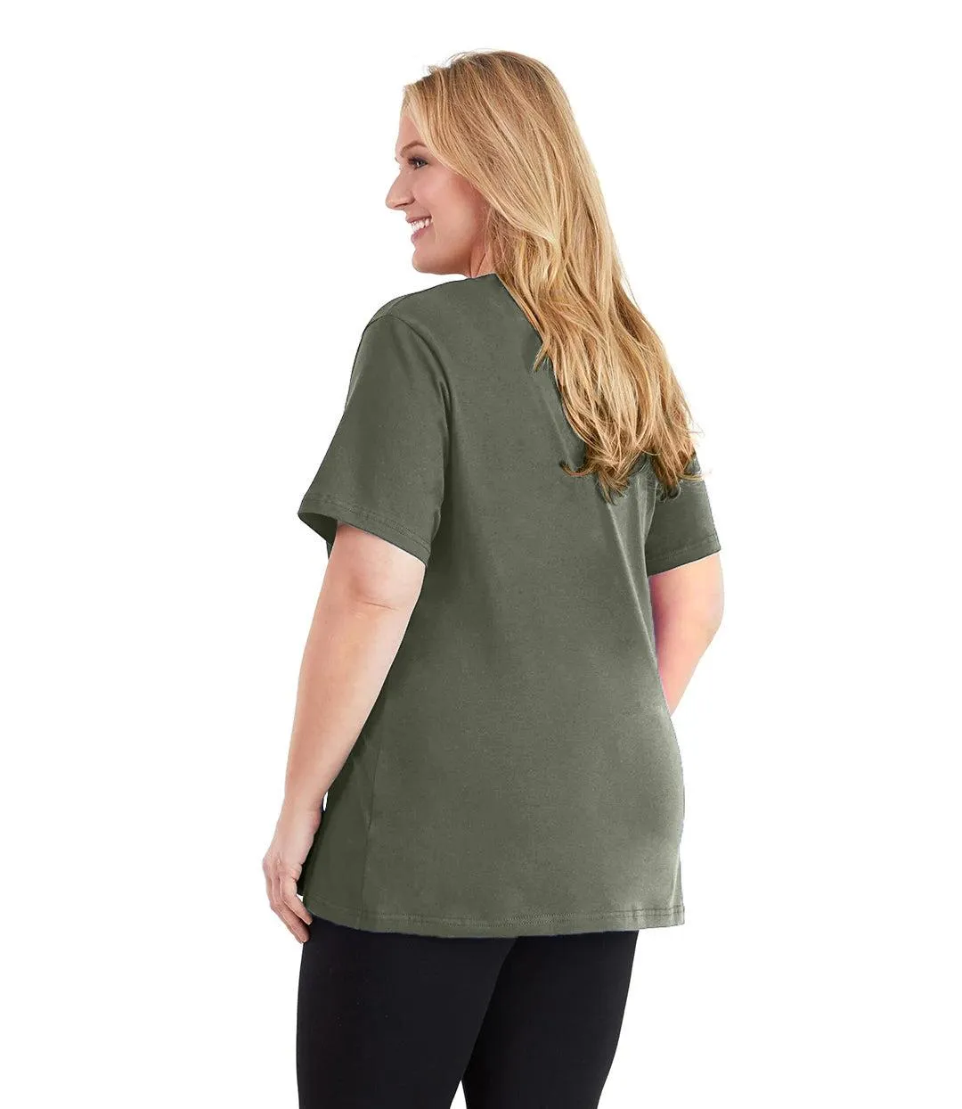 Stretch Naturals V-Neck Tee Classic Colors