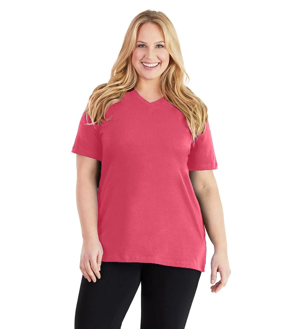 Stretch Naturals V-Neck Tee Classic Colors