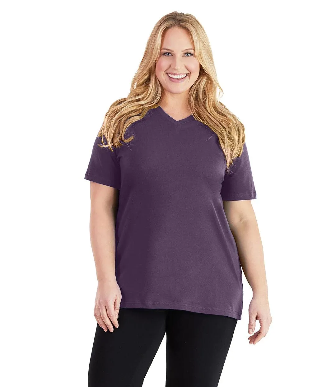 Stretch Naturals V-Neck Tee Classic Colors