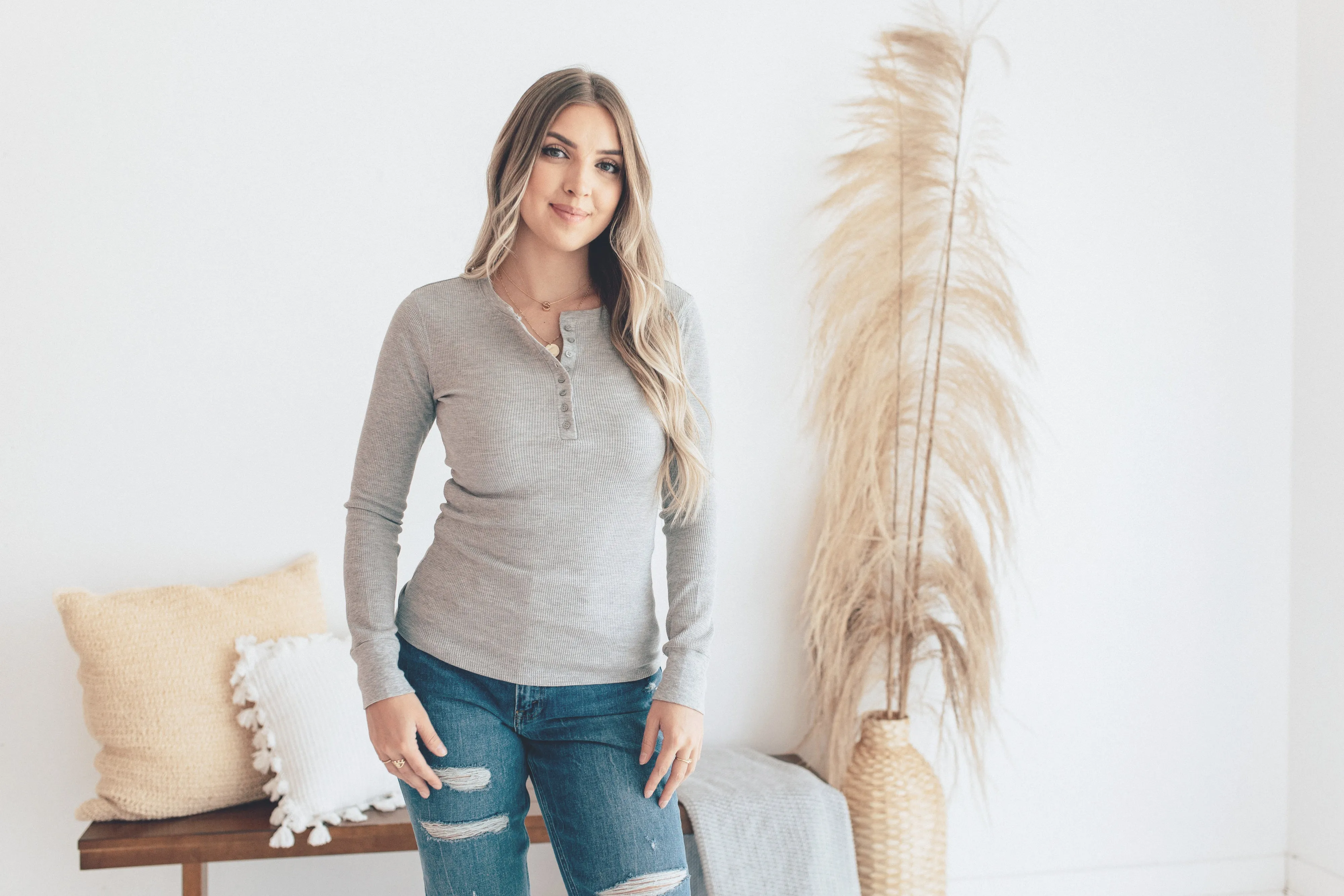 Thermal Henley Top