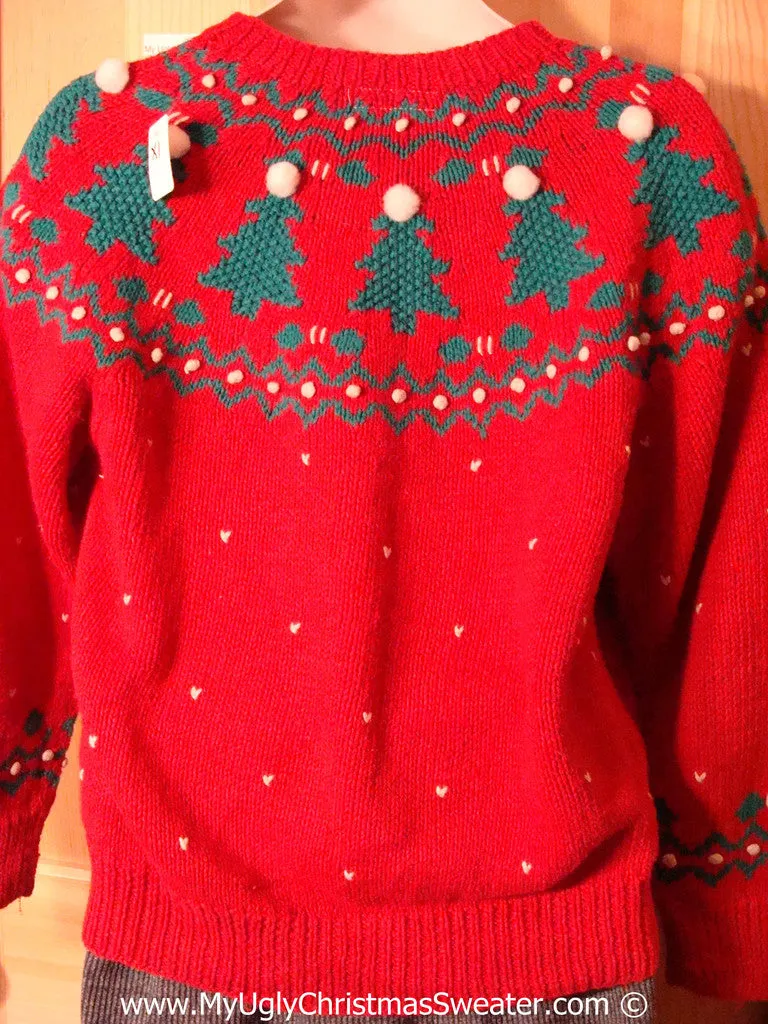 Ugly Christmas Sweater Party Holy Grail of Ugly Nordic Sweater with 3D  Reindeer (x1)