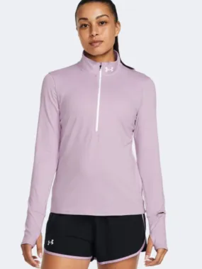 Under Armour Qualifier Run 12 Women Running Long Sleeve Purple/Reflective