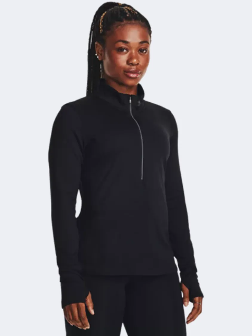 Under Armour Qualifier Run Women Running Long Sleeve Black/Reflective