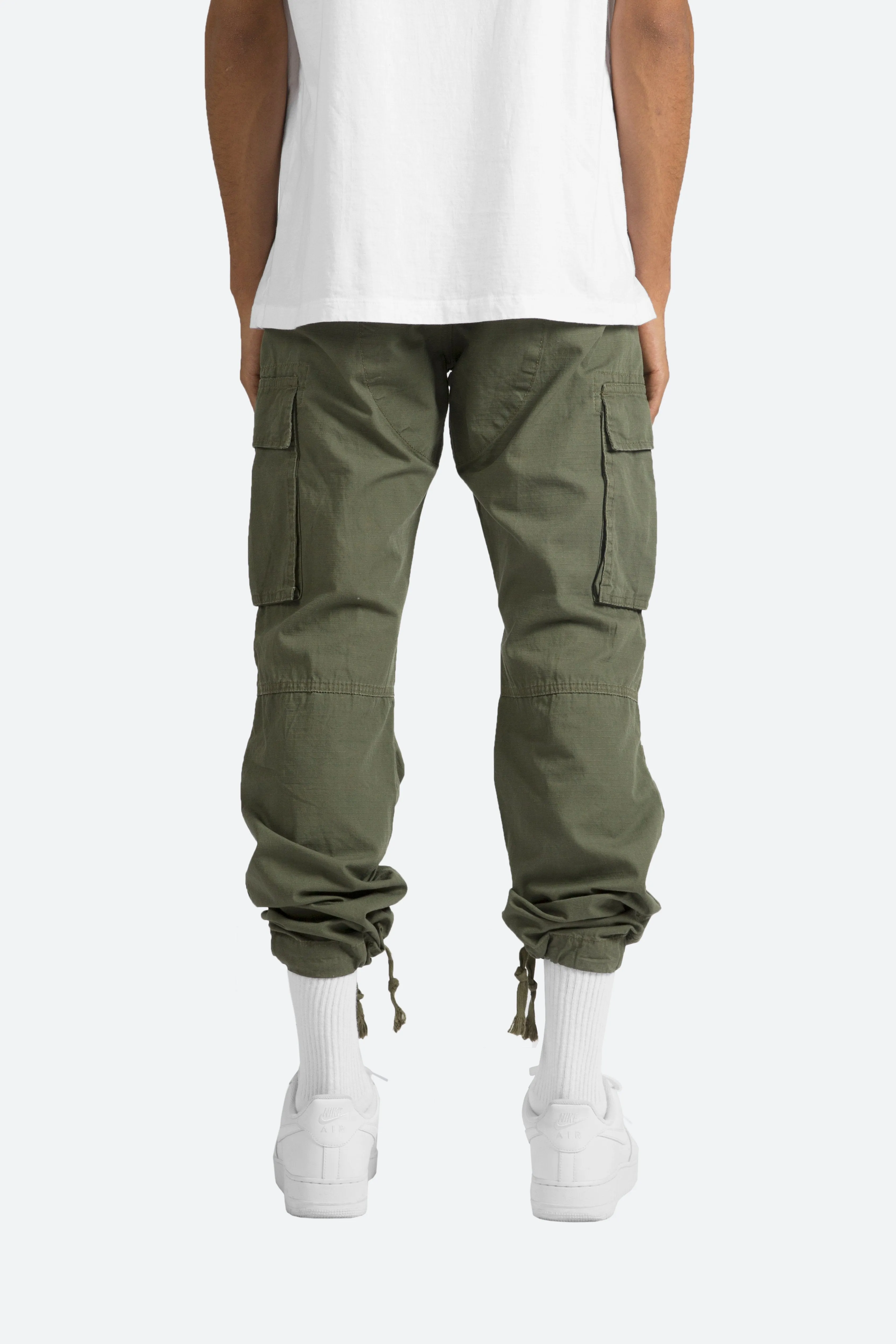 Vintage Cargo Pants - Olive