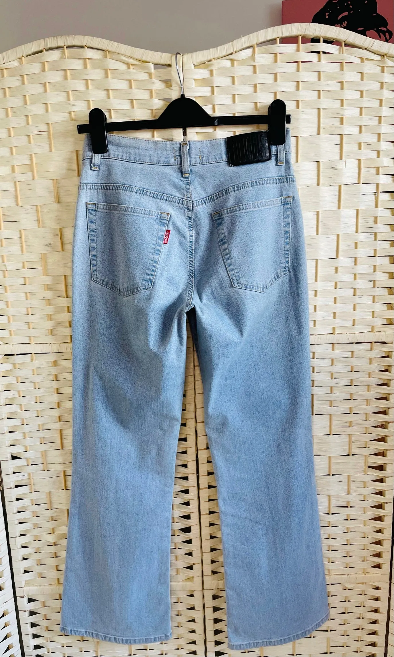 Vintage Gucci Angels Flare Cut Jeans