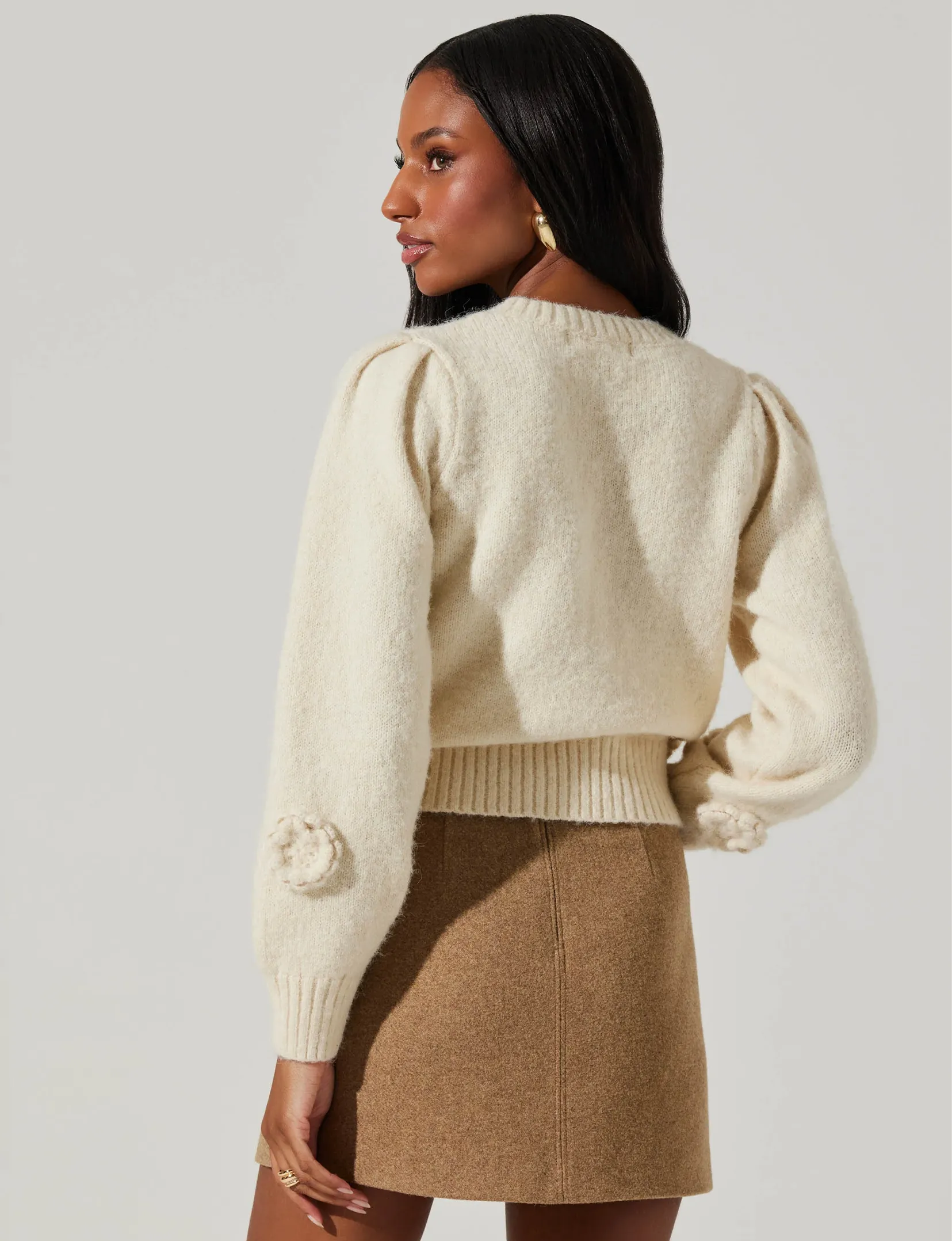 Wilessa Sweater, Cream