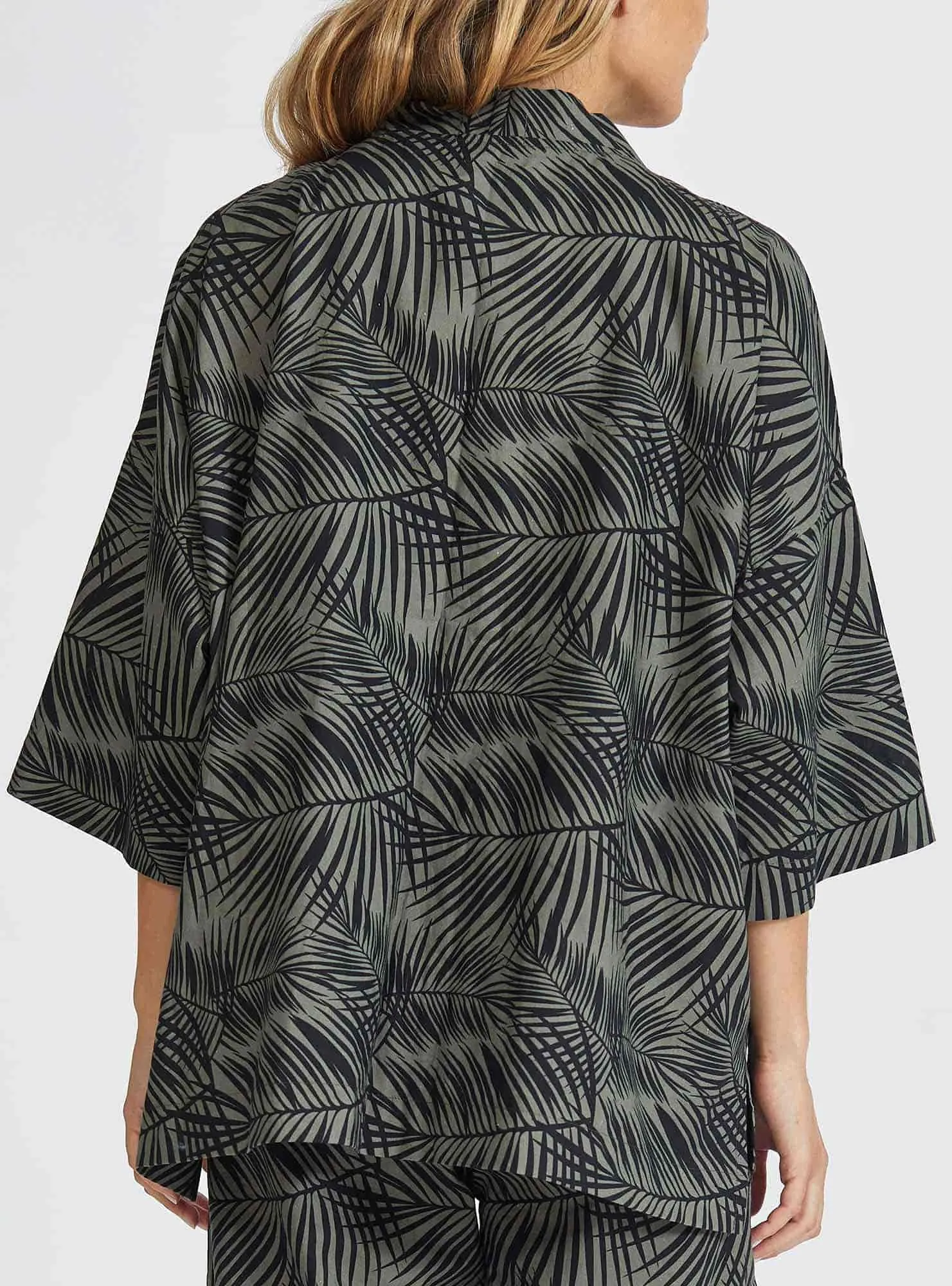 WOMEN'S LINEN KIMONO