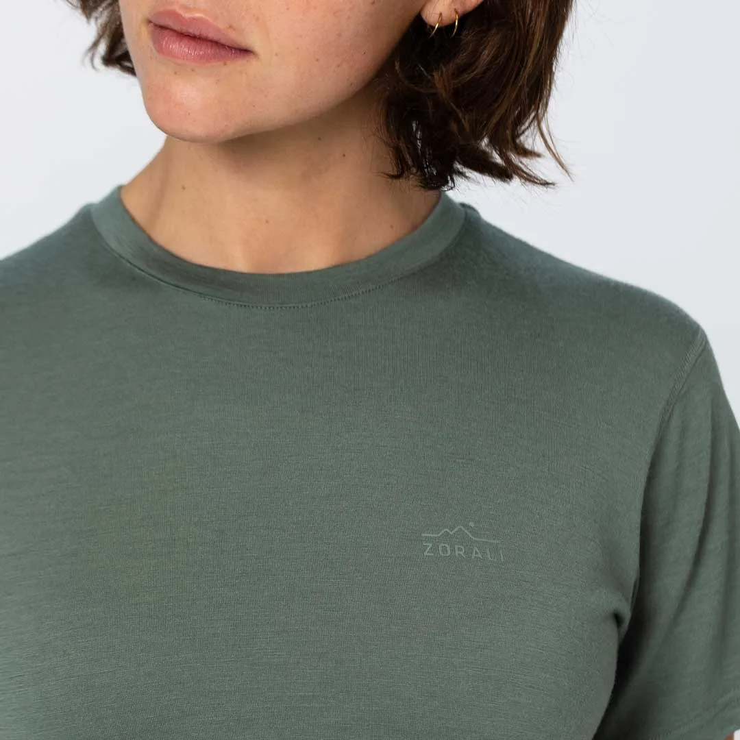 Womens Merino T-Shirt Elm