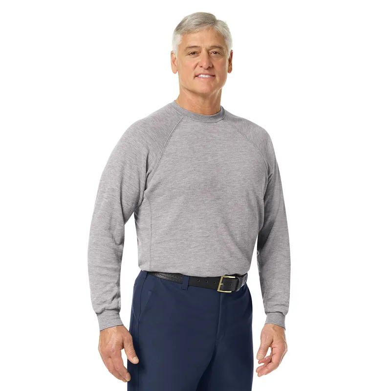 Workrite - Men's Long Sleeve Station Wear Tee (Athletic Style) FT40