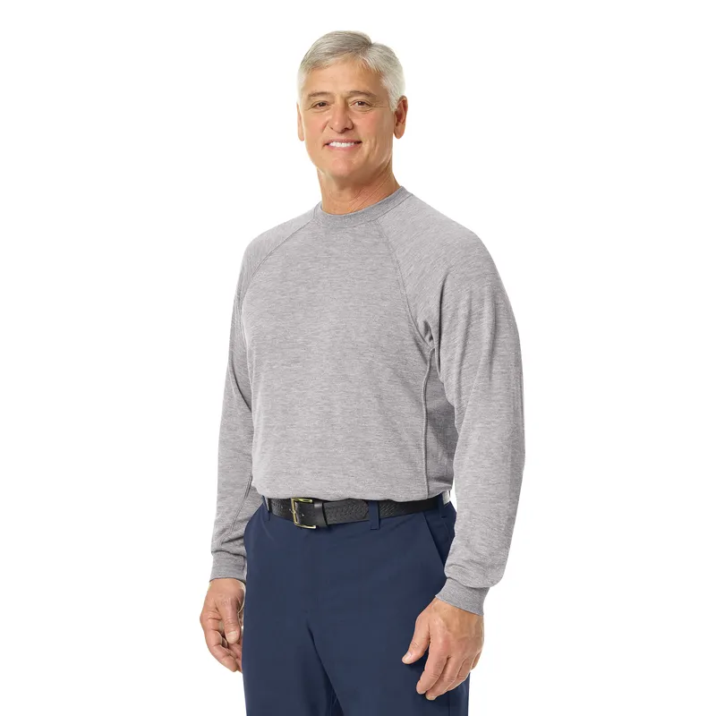 Workrite - Men's Long Sleeve Station Wear Tee (Athletic Style) FT40