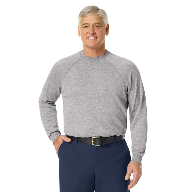 Workrite - Men's Long Sleeve Station Wear Tee (Athletic Style) FT40