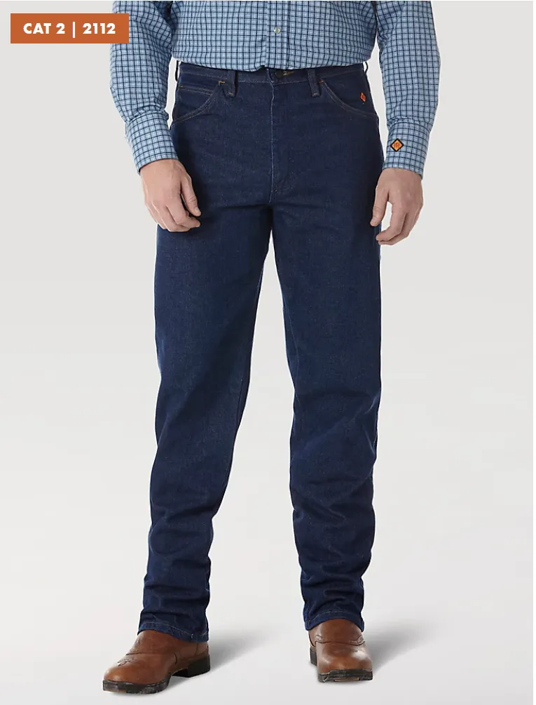 WRANGLER FR FLAME RESISTANT RELAXED FIT JEAN IN PREWASH STYLE FR31MWZ