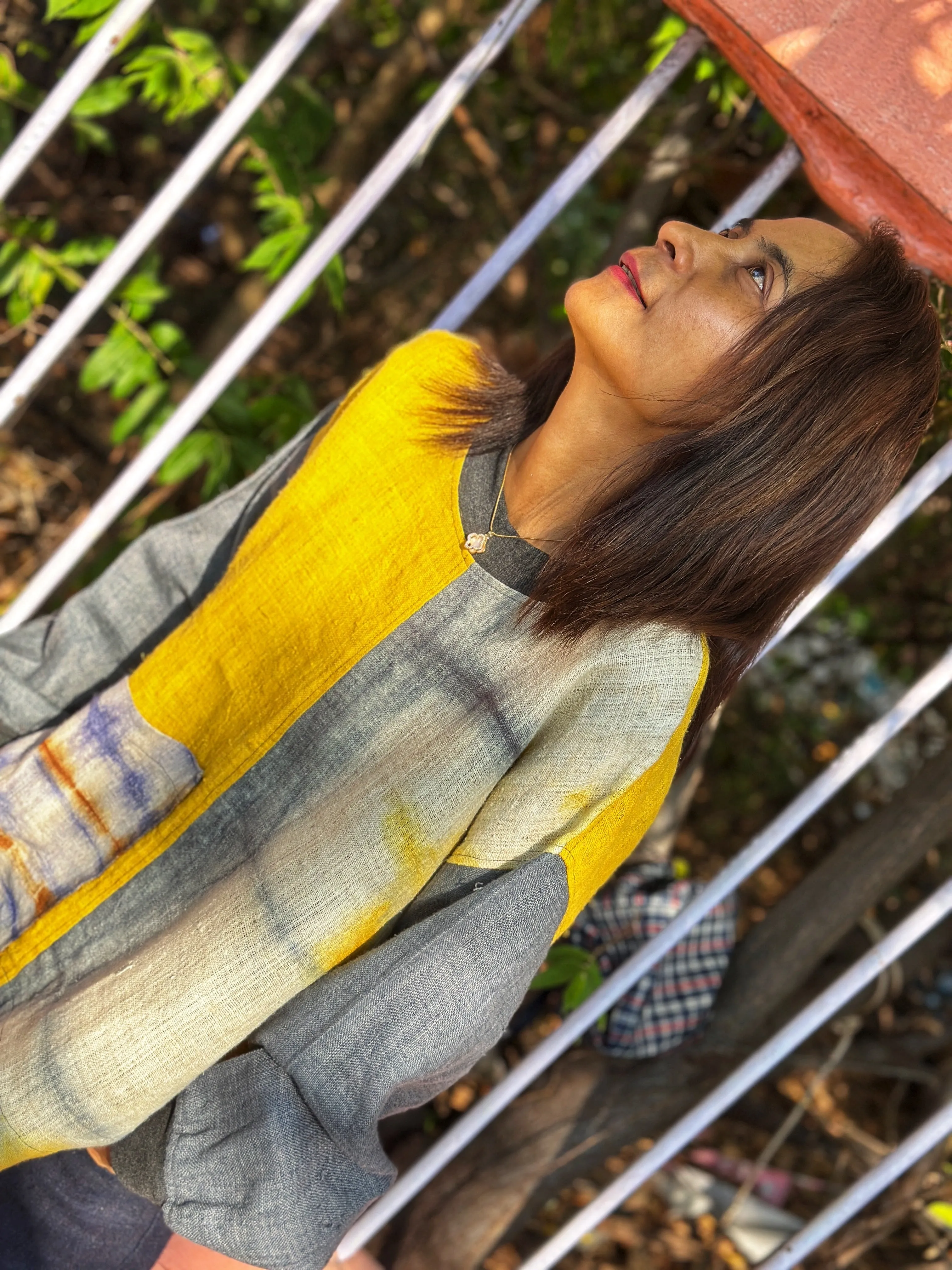 Yellow Hemp sweater